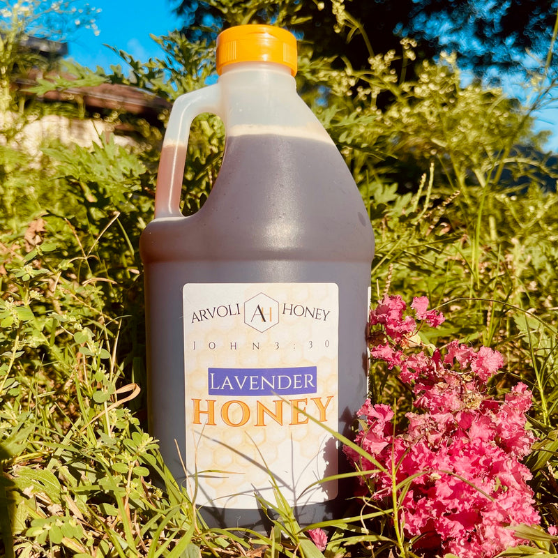 Lavender Honey - Half Gallon (6lb) Jug